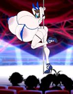 breast_expansion bunny_suit garie_tuman gigantic_breasts senki_zesshou_symphogear // 5828x7500 // 4.9MB