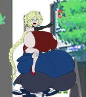 breast_expansion carol_malus_dienheim garie_tuman gigantic_breasts senki_zesshou_symphogear // 6000x6774 // 3.4MB